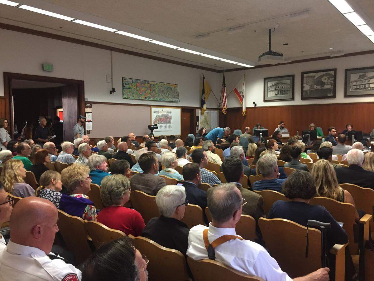 The San Luis Obispo City Council meets Tuesday to discuss allowing buildings up to 75 feet tall in the city’s upper Monterey area.