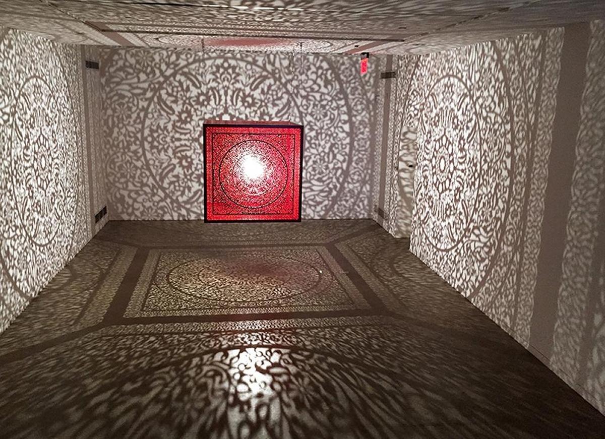 “All the Flowers Are For Me,” a solo exhibition by Pakistani-American artist Anila Agha runs Thursday through Sept. 22 at Cuesta College’s Harold J. Miossi Art Gallery in San Luis Obispo.