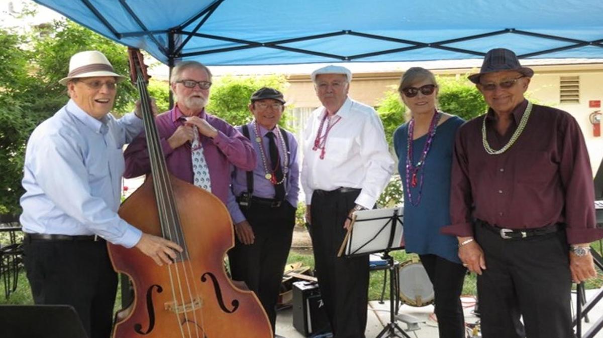 The Mudskippers will bring a mix of jazz, swing and more to the First Presbyterian Church in San Luis Obispo on Friday at noon.