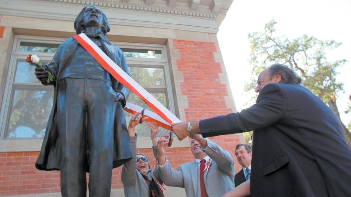 The Paderewski Festival dedicated a 790-pound bronze likeness of Ignacy Jan Paderewski in Paso Robles in 2012. The 2018 Paderewski Festival runs from Oct. 31 through Nov. 4.