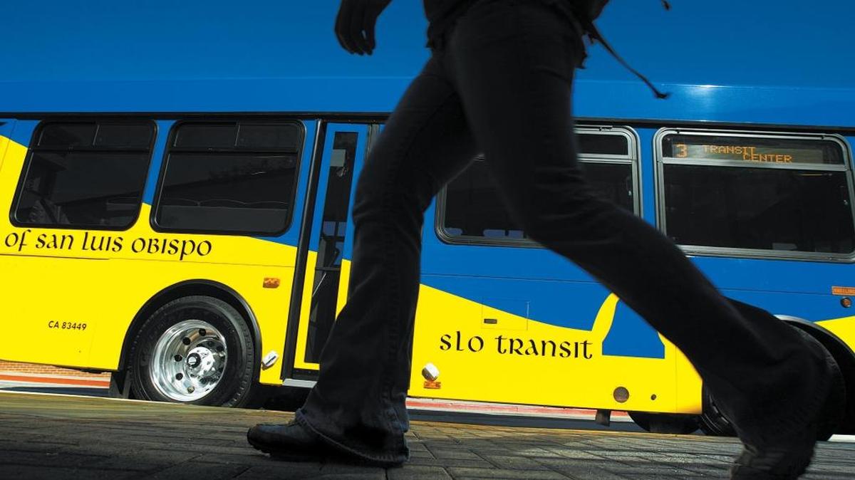 A SLO Transit bus