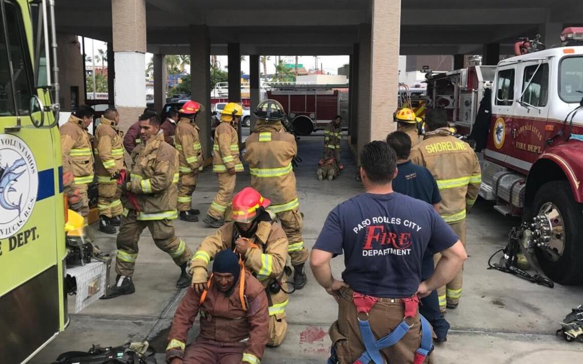 Paso Robles firefighters donate equipment to station in Mexico