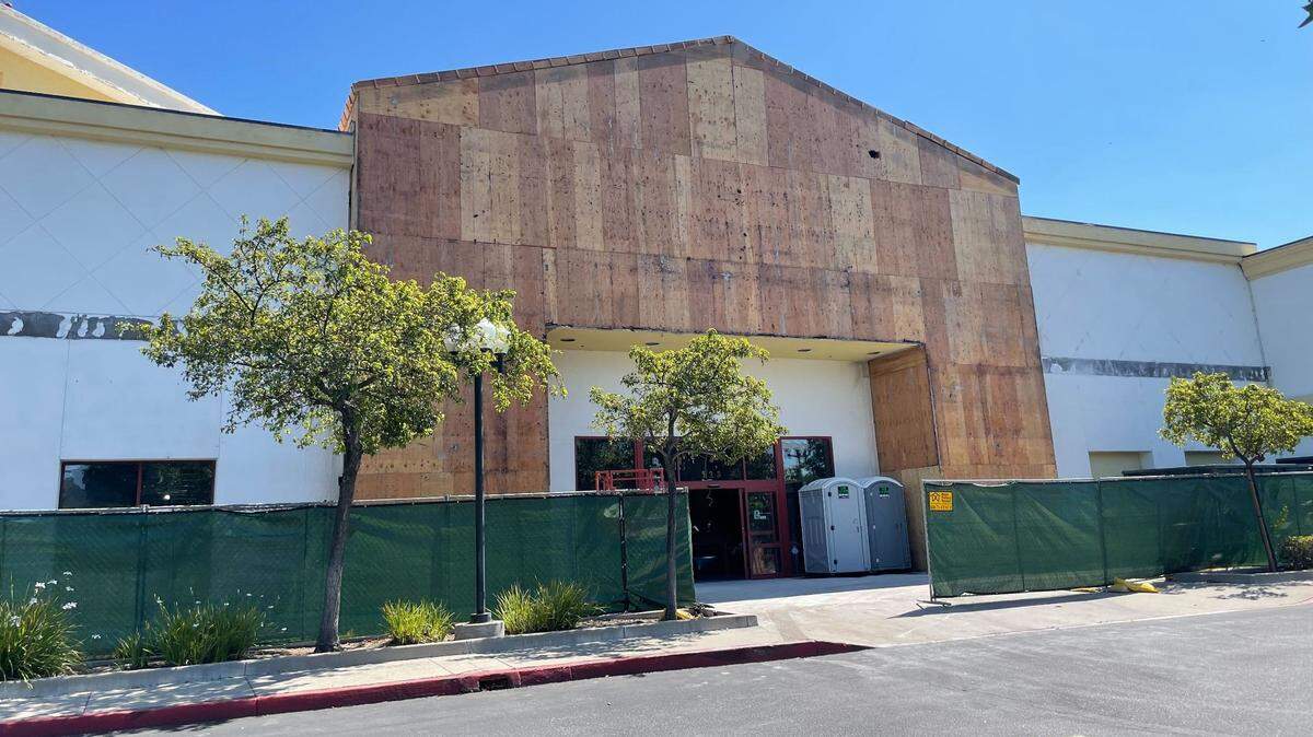 Construction work is ongoing on Nordstrom Rack in the SLO Promenade. The store is expected to open in October 2023. 