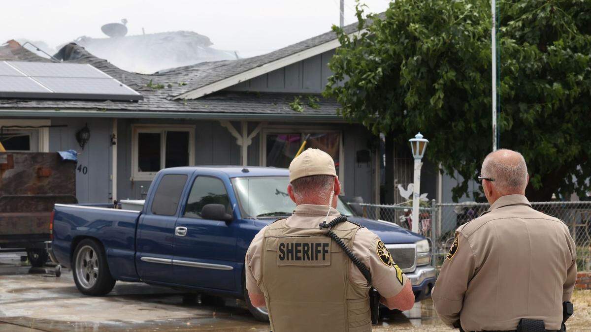 The San Luis Obispo County Sheriff’s Office responded to a house fire in San Miguel on Monday, June 3, 2024.