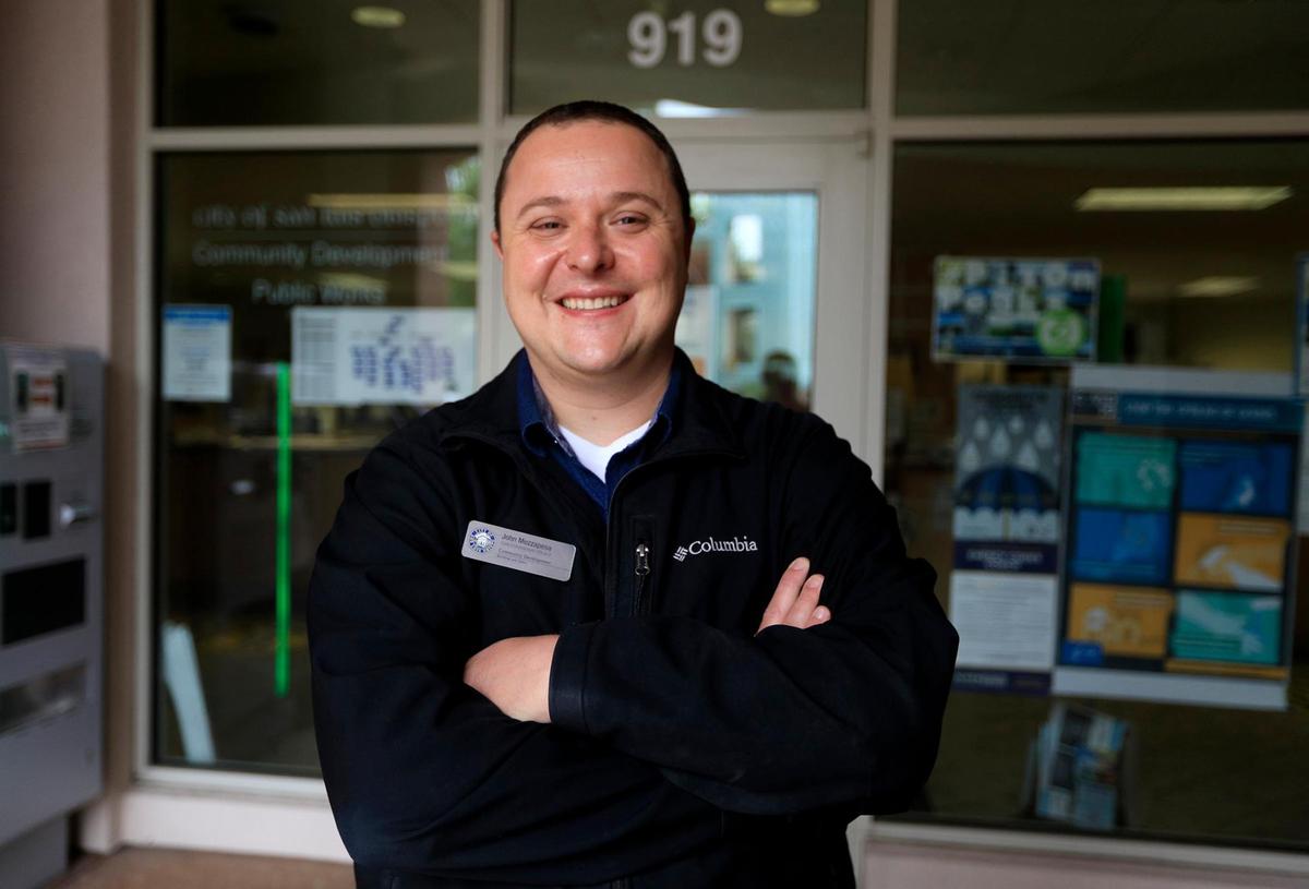 John Mezzapesa, a code enforcement officer for the city of San Luis Obispo. The city has more code enforcement staff than any other city in San Luis Obispo County.