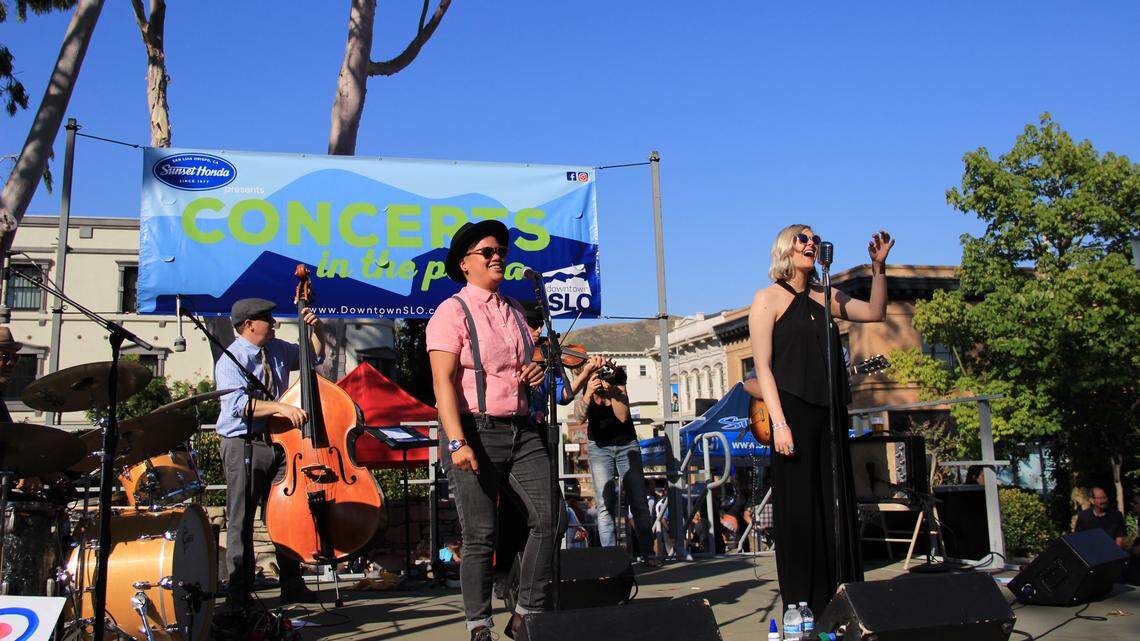 Here's who's playing Concerts in the Plaza this summer in SLO