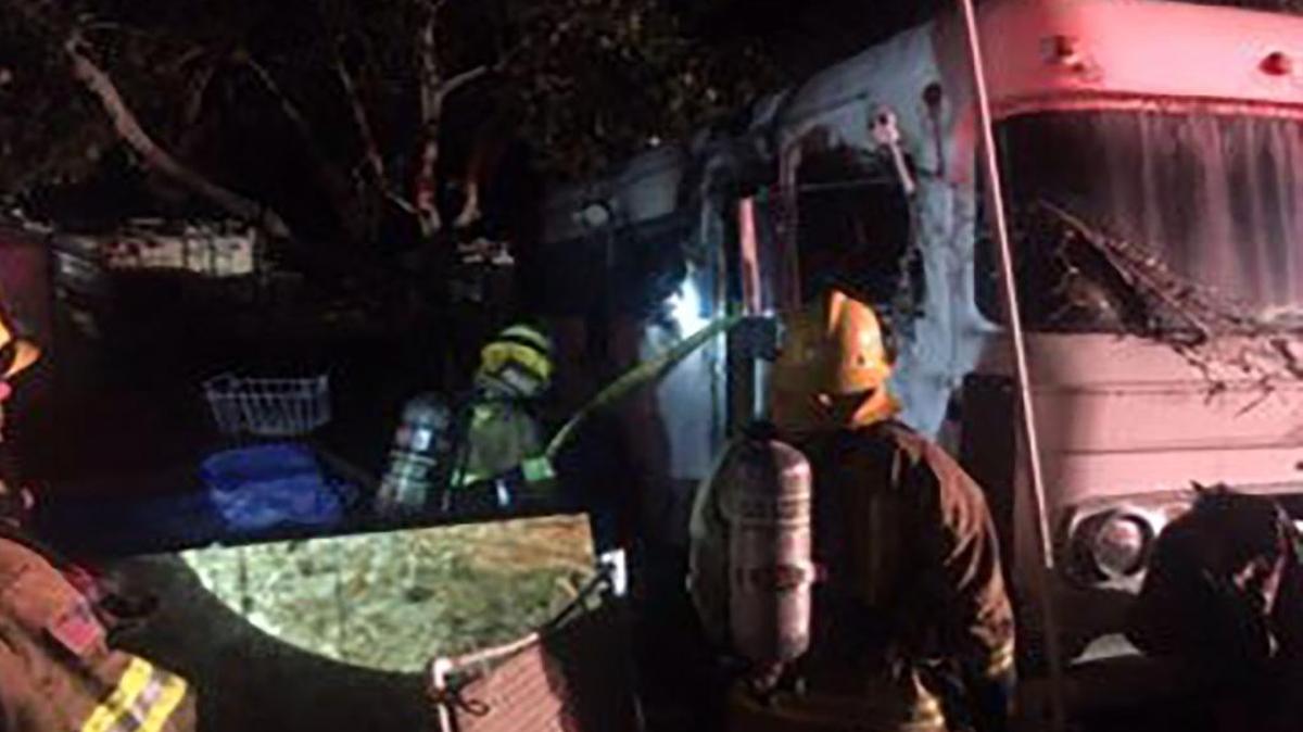 Crews responded to two fires in Morro Bay on Friday evening. The RV fire happened at the Estero Bay RV Park about 9:30 p.m.