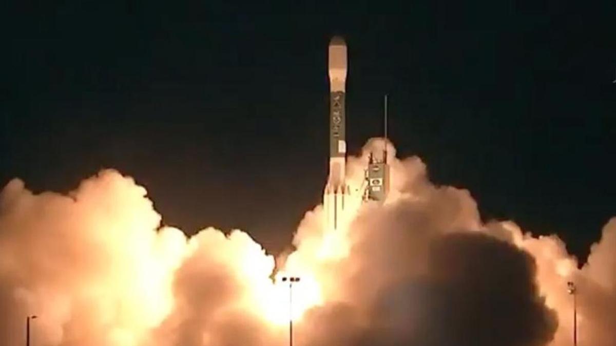 A Delta II rocket blasts off from Vandenberg Air Force Base early Saturday, November 18, 2017, carrying the first in a series of four weather-forecasting satellites for the Joint Polar Satellite System, JPSS-1. The final Delta II rocket will launch from Vandenberg on Saturday.