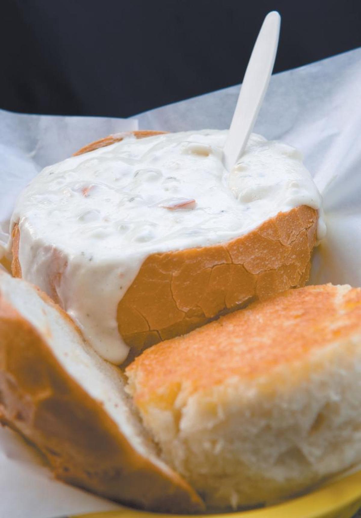 Splash Café is looking to expand its catering and product business. The company produces produces 40,000 gallons of clam chowder per year.