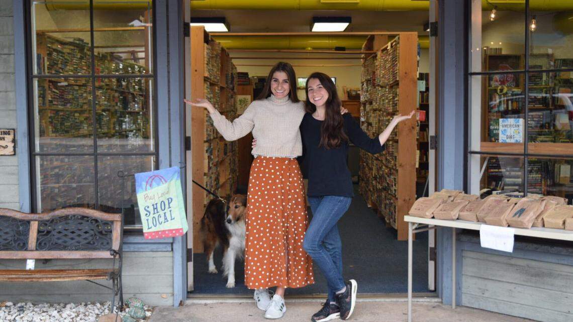 Best friends Carla Cary and Clio Bruns bought Spare Time Books in Paso Robles in April 2023. The secondhand bookshop was founded in the 1980s.