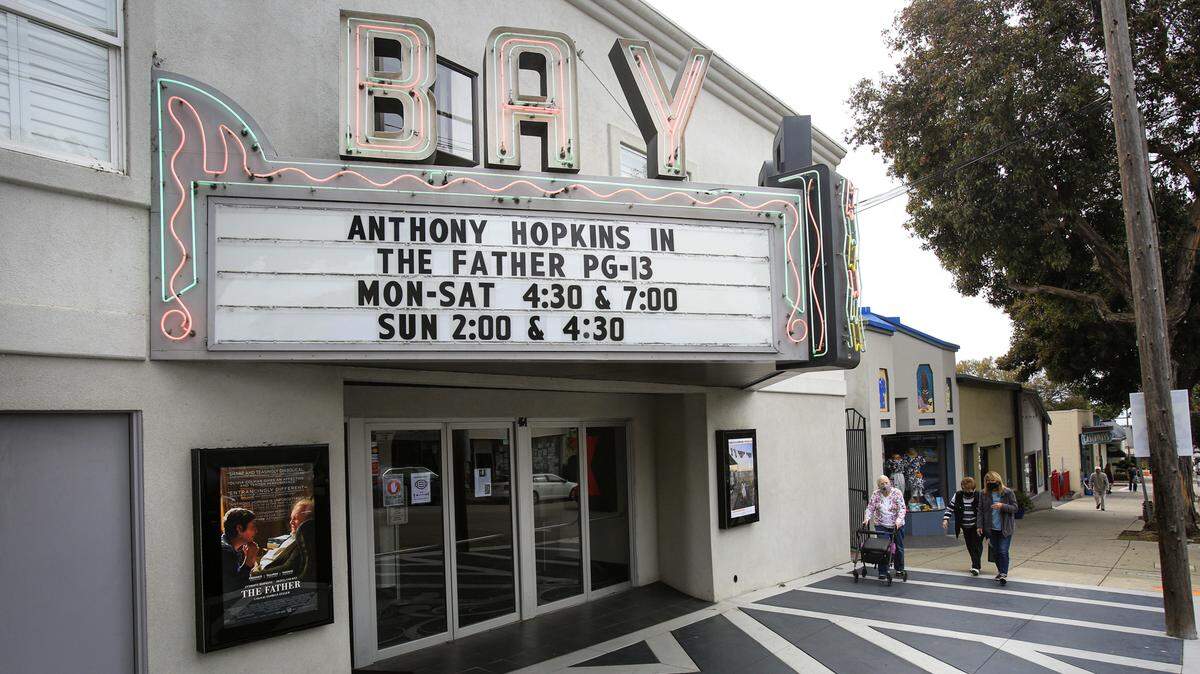 The Bay Theater in Morro Bay has reopened as coronavirus restrictions have eased.