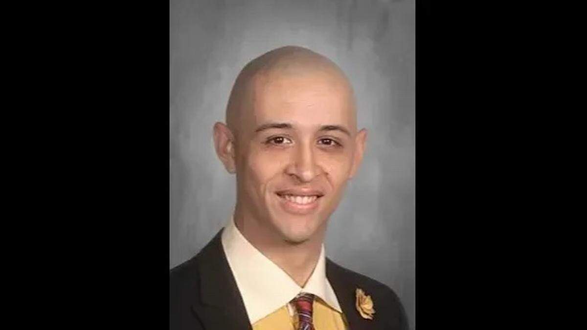 Ethan McSwain, a math teacher at San Luis Obispo High School, has been placed on administrative leave while the school investigates allegations of inappropriate behavior.