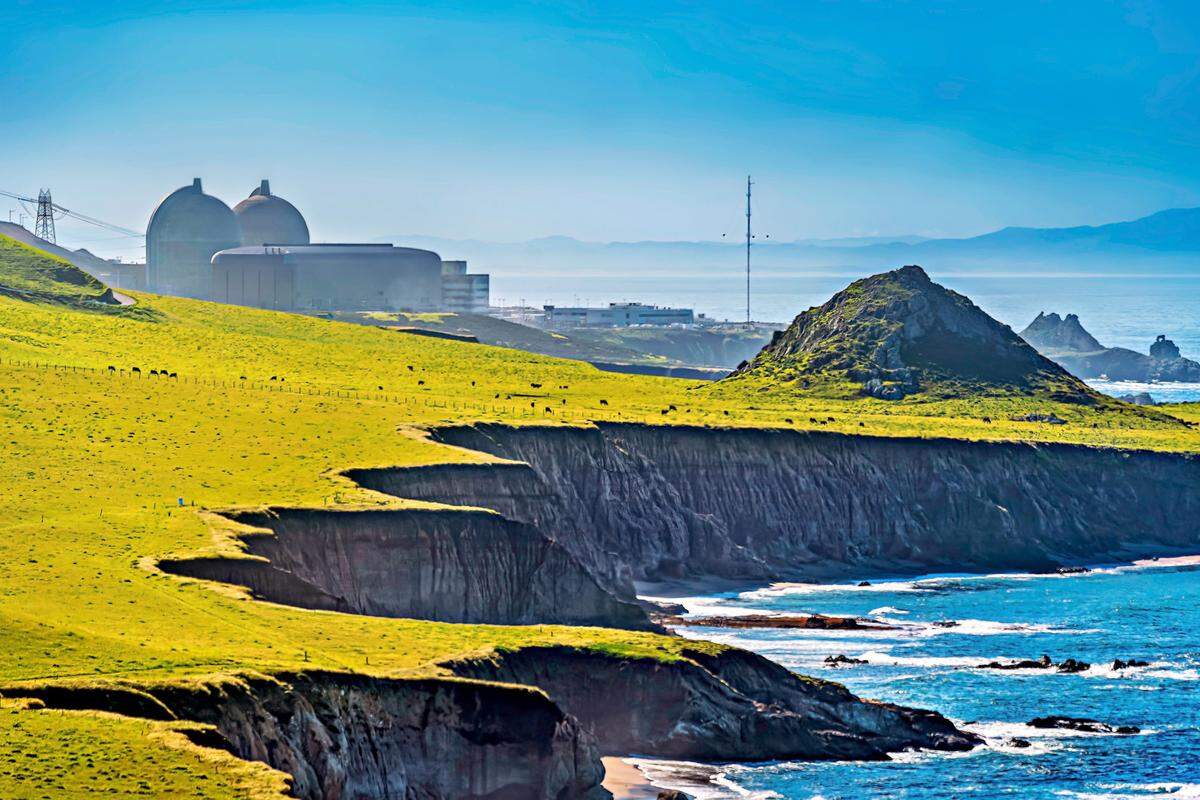 Diablo Canyon nuclear power plant.
