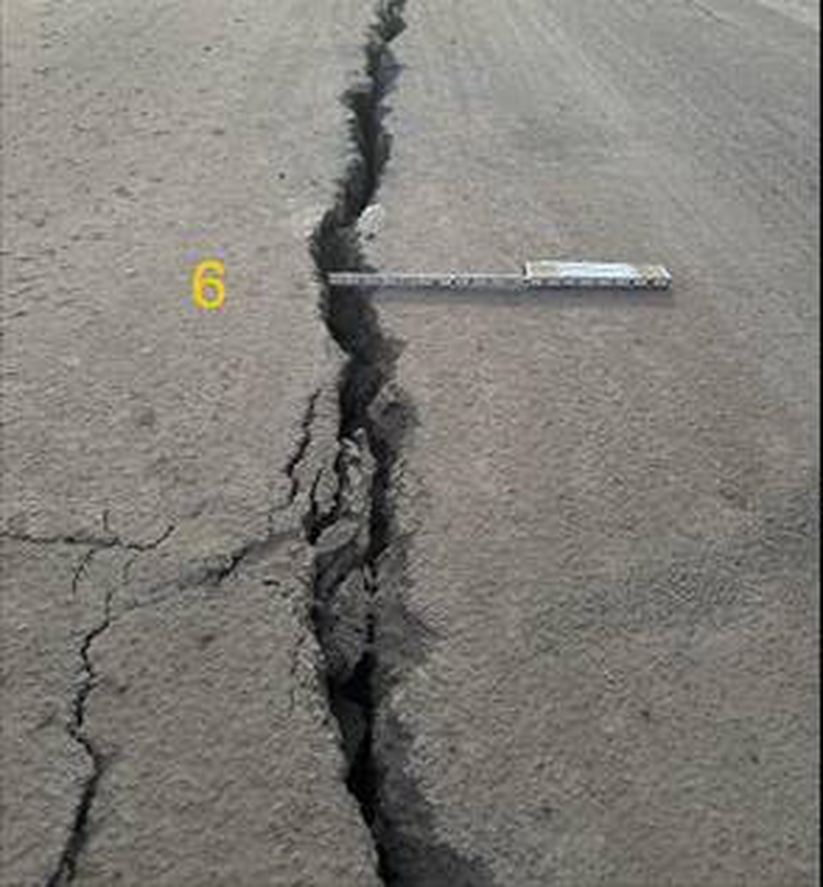 Caltrans was repairing a crack in Highway 154 on June 27, 2024. 