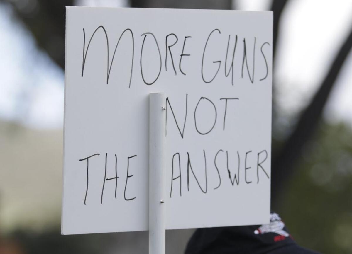 The March for Our Lives began in Mitchell Park in San Luis Obispo, Saturday, March 24, 2018 and wound its way around downtown San Luis Obispo.
