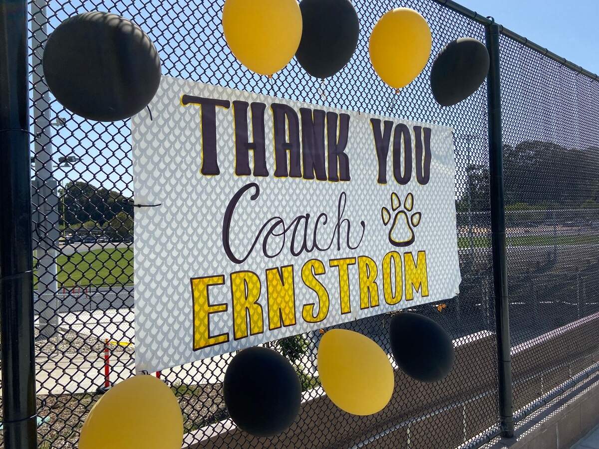 Rick Ernstrom retired from San Luis Obispo High School swim coaching after 53 years.