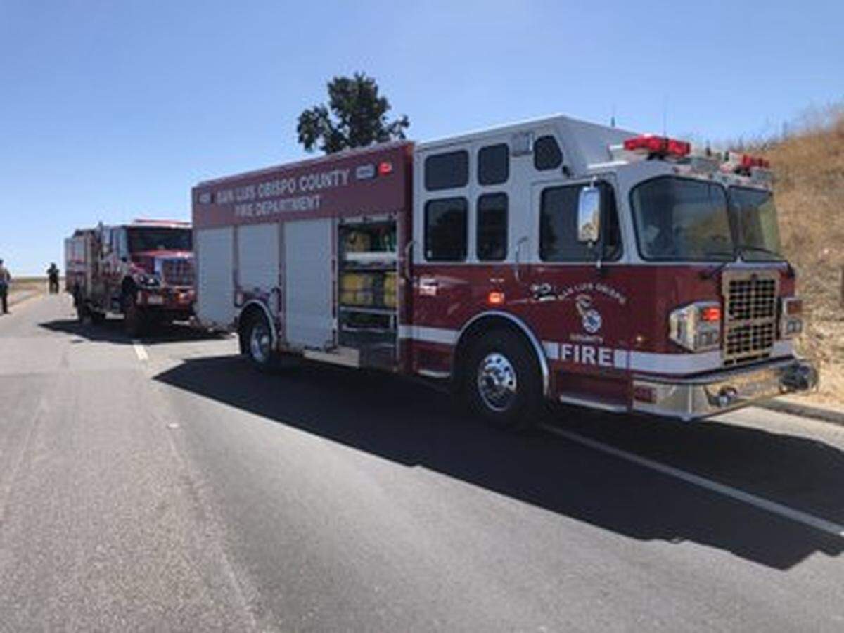 Emergency personnel responded to a pickup truck crash on Highway 101 north of Paso Robles. An air ambulance took the driver to Sierra Vista Regional Medical Center in San Luis Obispo, where he was pronounced dead.