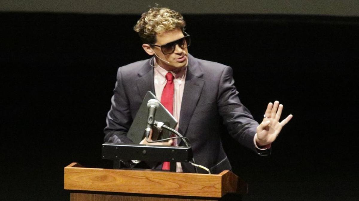 Controversial right-wing speaker Milo Yiannopoulos visited Cal Poly on Jan. 31, 2017. He has recently resigned from his position as a senior editor at Breitbart News for a past comments condoning pedophilia.