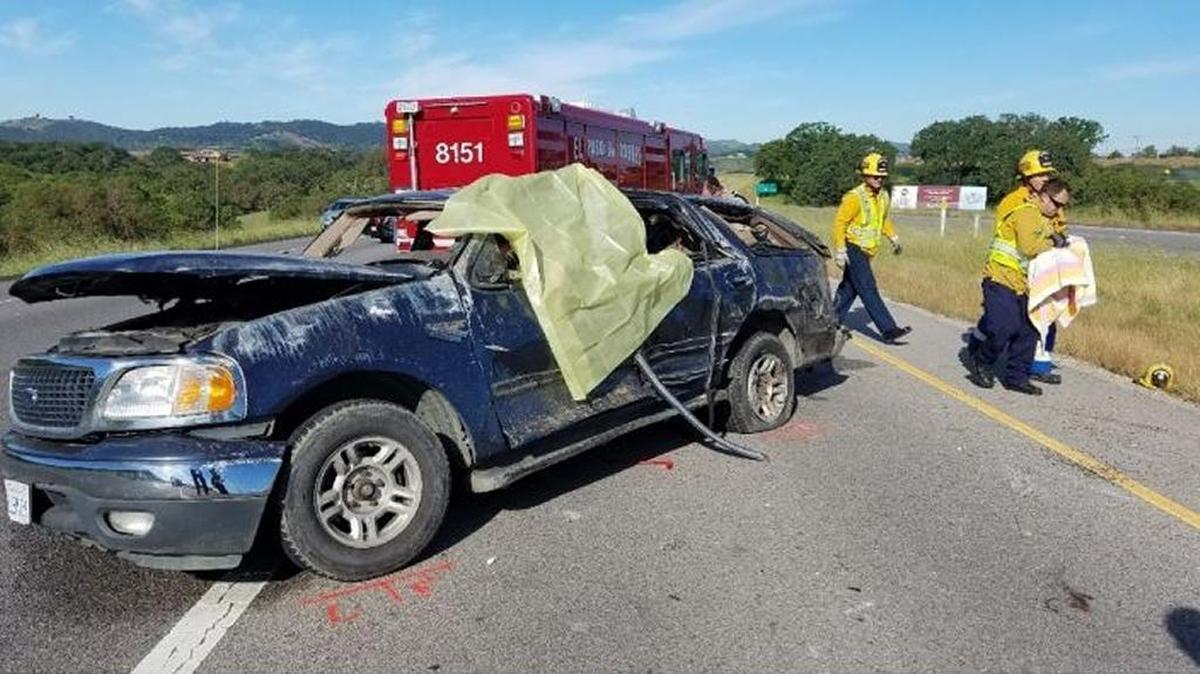 Two people from Coalinga were killed Sunday morning in a crash on Highway 46 near Buena Vista Drive in Paso Robles.