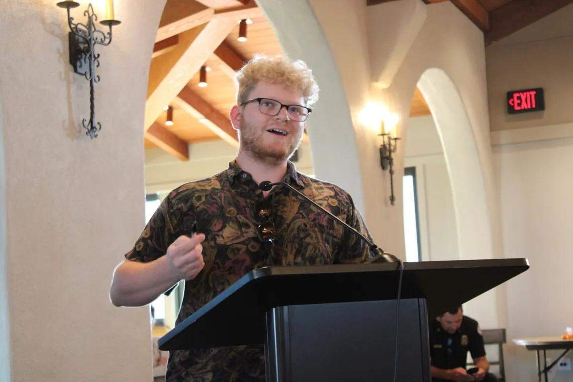 Santa Barbara resident Ian Baucke strongly supports a downtown State Street free of cars.