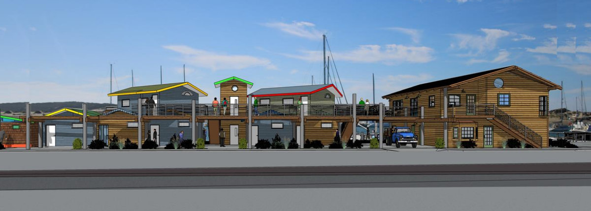 The Morro Bay City Council approved the design for a new hotel and retail space on the Embarcadero on Jan. 28, 2025.