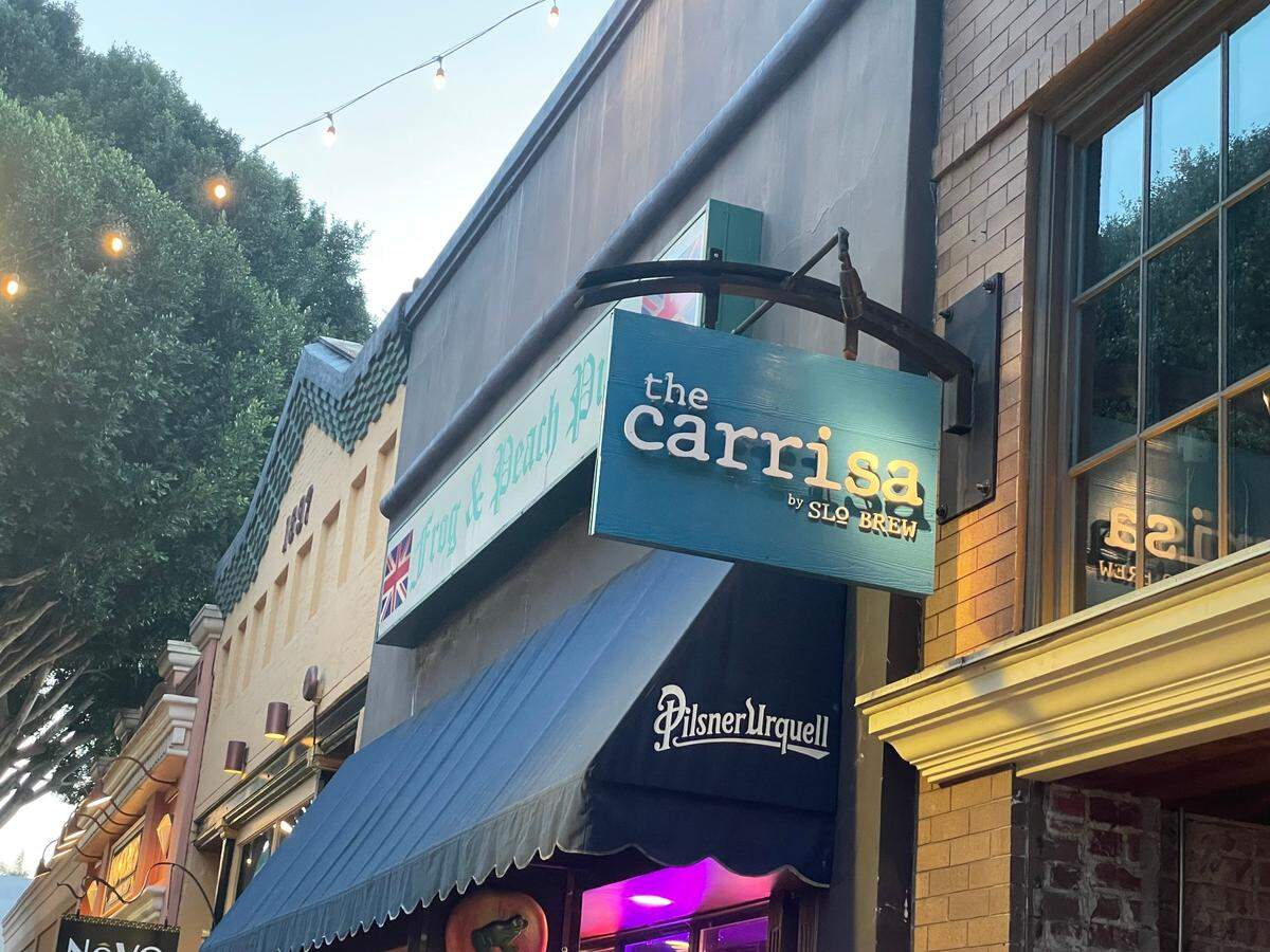 The Carrisa in downtown San Luis Obispo is temporarily closed after the state suspended its liquor license on March 7, 2024.&nbsp;