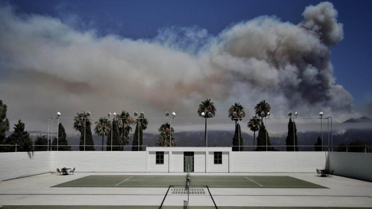 Hearst Castle closed for eight days in 2017 as the Chimney Fire threatened the monument.