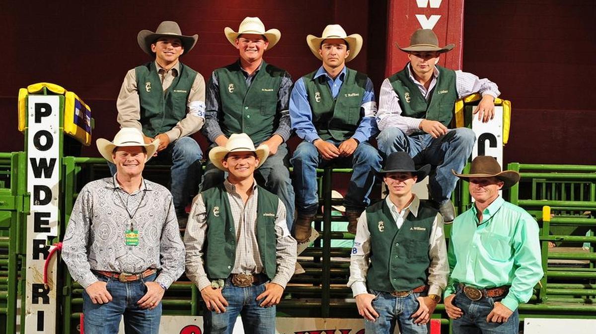 The Cuesta College Rodeo Club men’s team recently competed at the College National Finals Rodeo in Casper, Wyoming. They rank No.1 in the West Coast region.