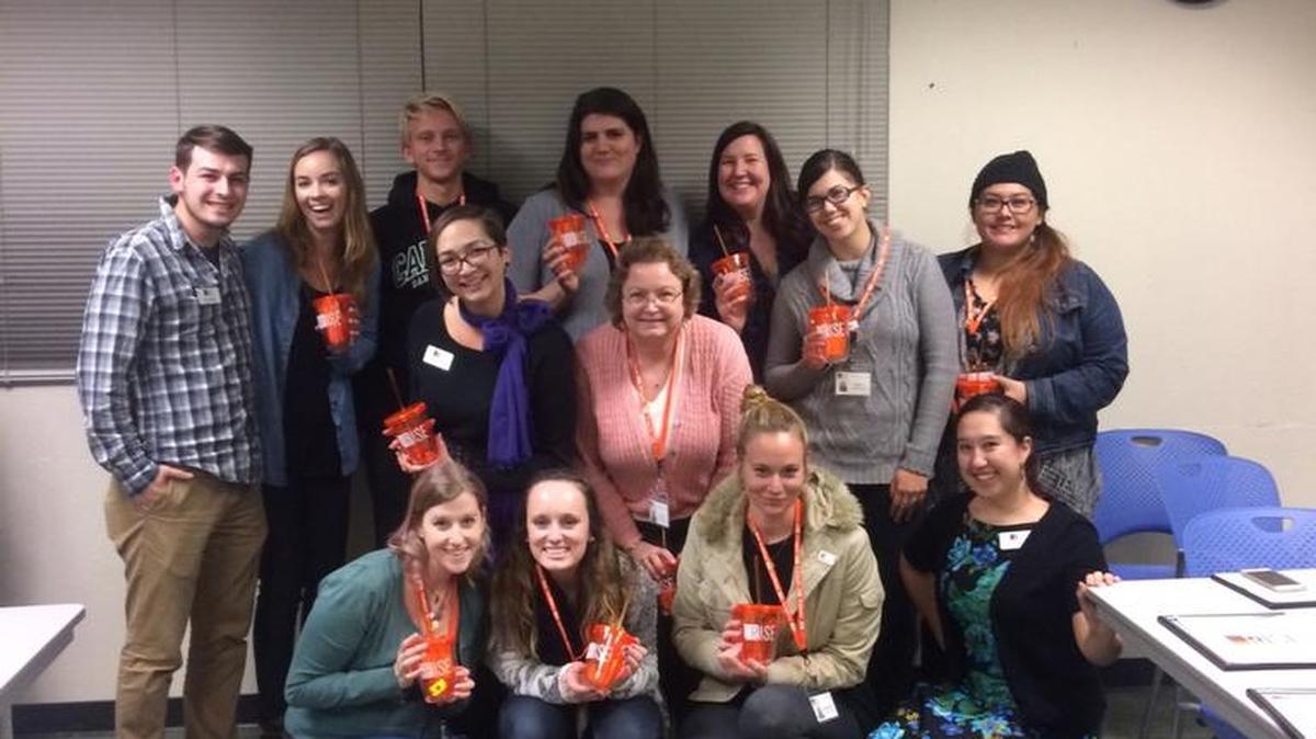 RISE welcomes new crisis advocates. Fifteen community members have completed volunteer training.