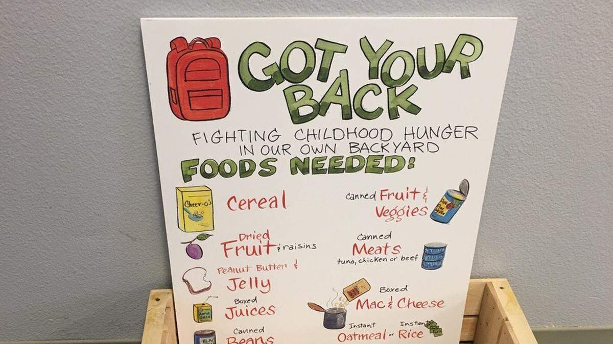 Look for these handy boxes, which are collecting food donations for Cambria schoolchildren.