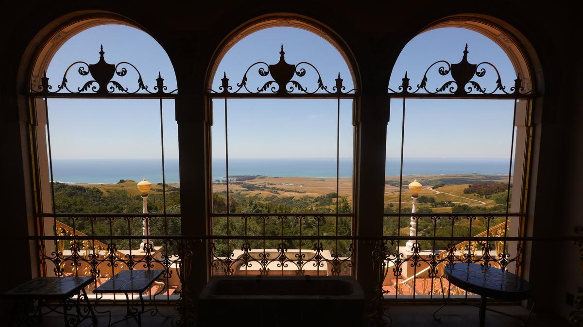 Casa del Sol, one of three Hearst Castle guest houses in San Simeon, offers views of the Pacific Ocean.