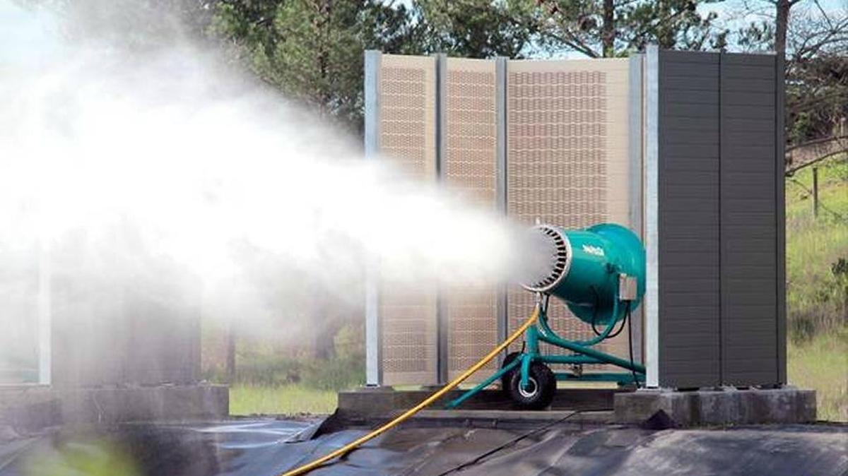 The current brine-disposal process at the Cambria Sustainable Water Facility, which was to hasten evaporation with blowers, has been problematic.