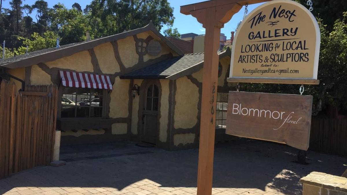 The signs are up in front of the former Wise Owl property on Center Street, which is welcoming Blommor Floral and The Nest Gallery and Tea.