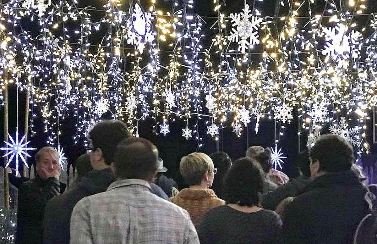 The Cambria Christmas Market is a big December tourist draw for the North Coast town.