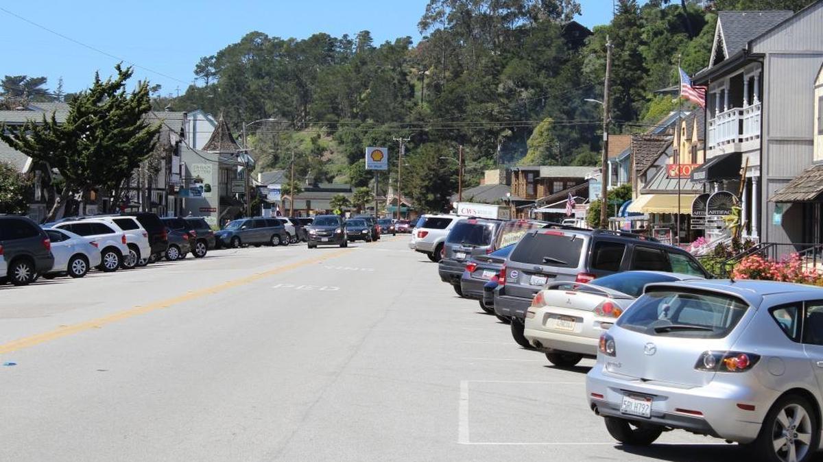 Main Street through Cambria's West Village will receive new seal-coating in work set to resume on July 9.