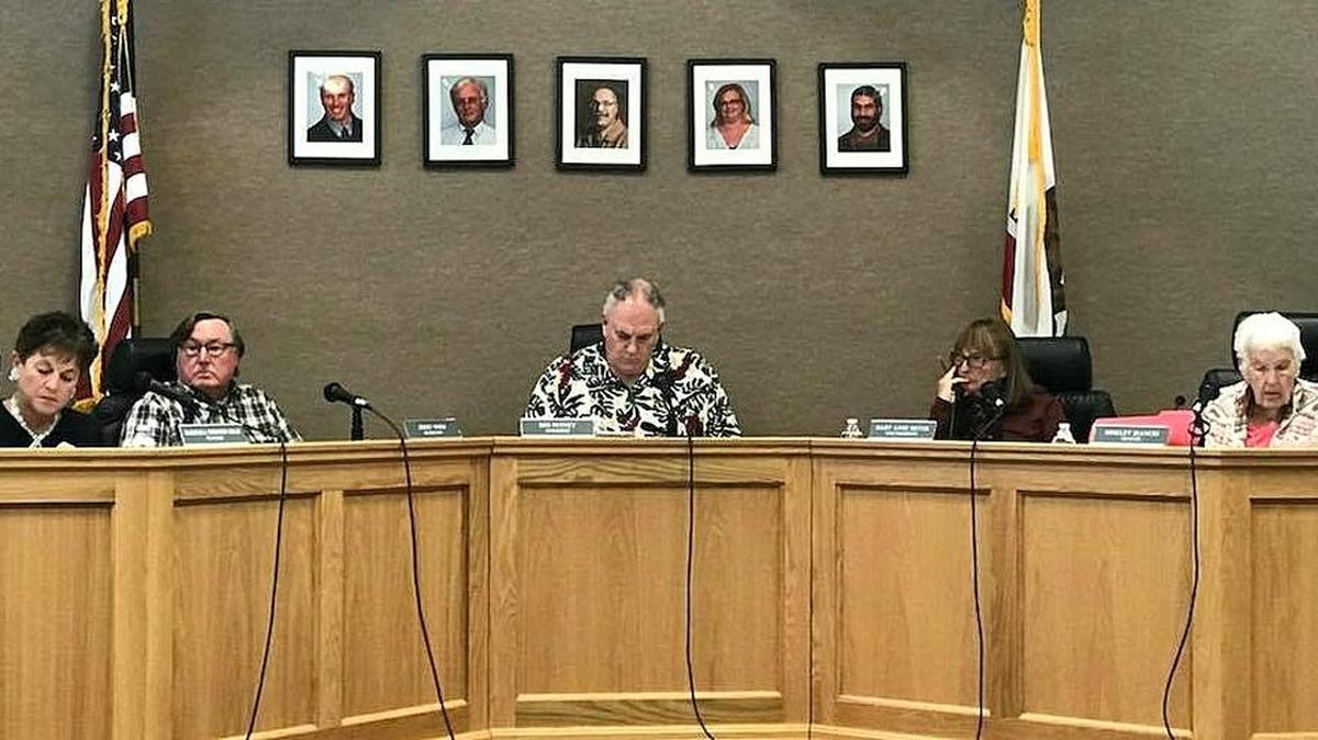 Cambria Community Healthcare District directors, from left, Barbara Bronson Gray, Jerry Wood, Bob Putney, Mary Anne Meyer and Shirley Bianchi, will be taking on different roles next year following the annual election of officers.