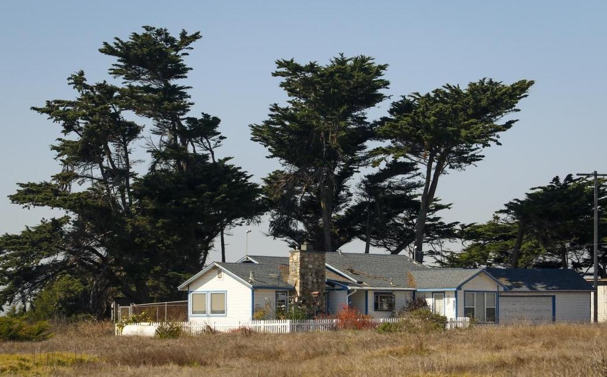 A cabin near the Piedras Blancas Motel.