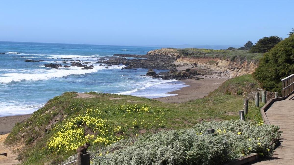 Moonstone Beach is among the Cambria attractions mentioned in the Expedia article.