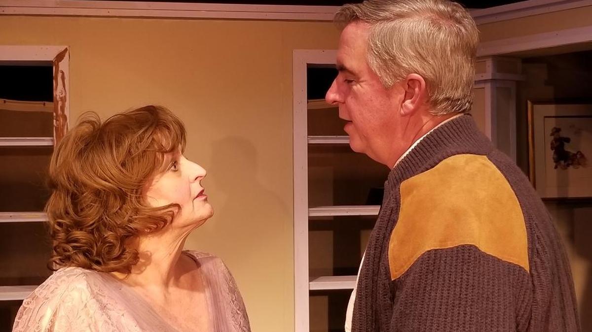 Jill Turnbow and David Norum star in Cambria Center for the Arts Theatre’s production of “Who’s Afraid of Virginia Woolf?”