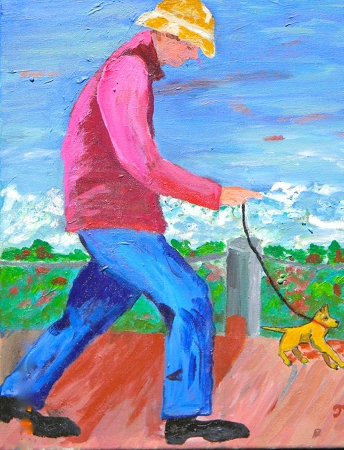 Carolyn Pye’s work will be featured during July.