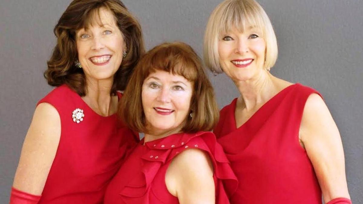 From left, Judy Philbin, Rebecca Robinson and Kit Johnson are the In Time Trio.