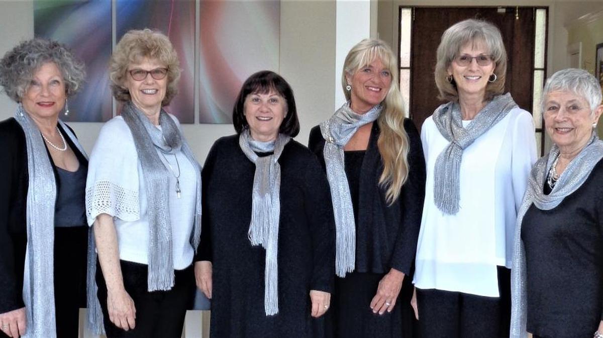Jan Callner, far left, will direct Lyra during a Camp Ocean Pines concert and sing-along Dec. 16.