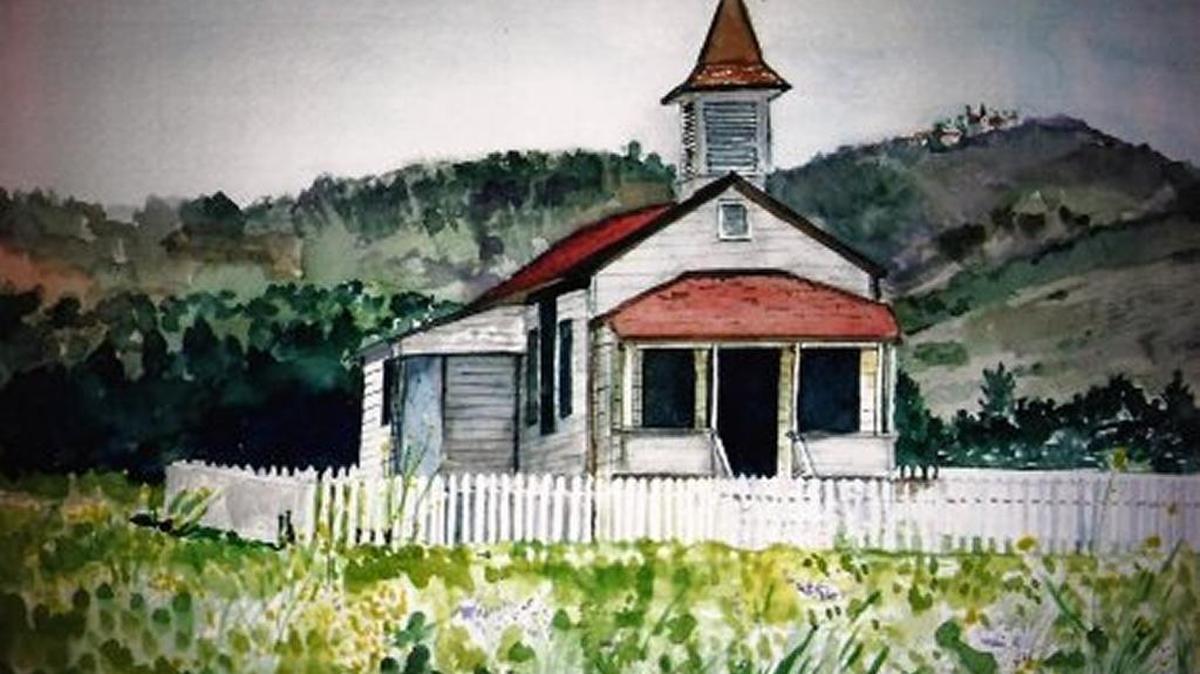 Cambria Library will display watercolors, such as this one, by Charlotte Goforth through Dec. 30.