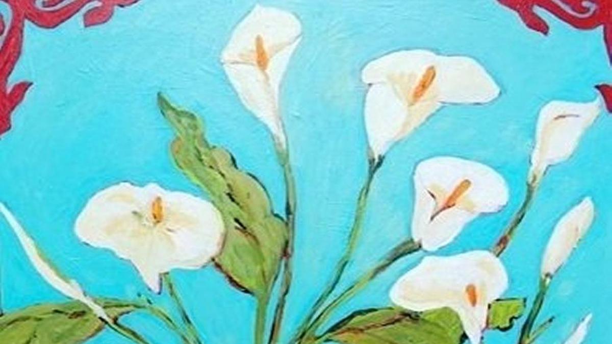 Lana Cochrun’s artwork is hanging in SLO Provisions in San Luis Obispo this month.
