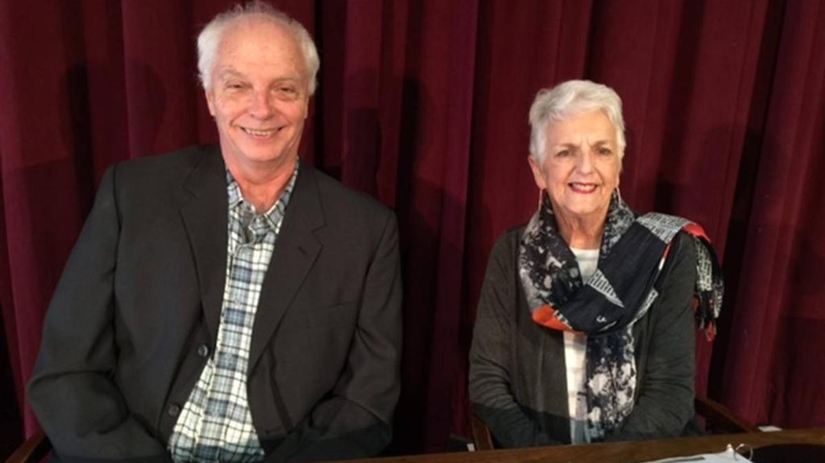 Tom Ammon and Nancy Green (who also directs) will portray Melissa and Andrew during the first weekend of “Love Letters” at Cambria Center for the Arts Theatre.