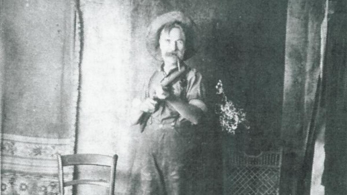 Jeremiah “Jerry” Johnson established the town’s first livery, then the Washington Saloon, and was one of Cambria’s earliest entrepreneurs. This is the only known photo of Johnson.