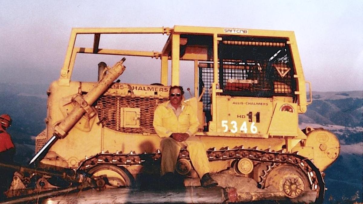 Walter Fitzhugh, a lifelong Cambria rancher and retired heavy fire equipment operator for the California Department of Forestry (now Cal Fire), supplied this photo.
