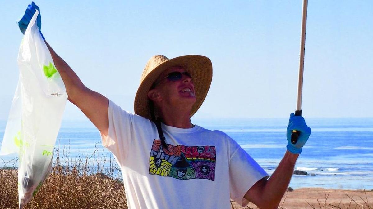 Inspired volunteers made a difference during recent beach cleaning efforts.