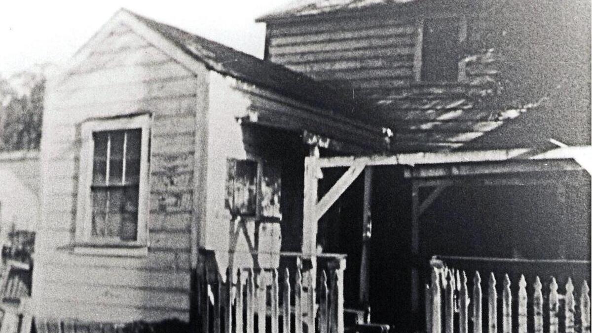 There will be some changes made in this old house, seen here before a 1980 renovation.