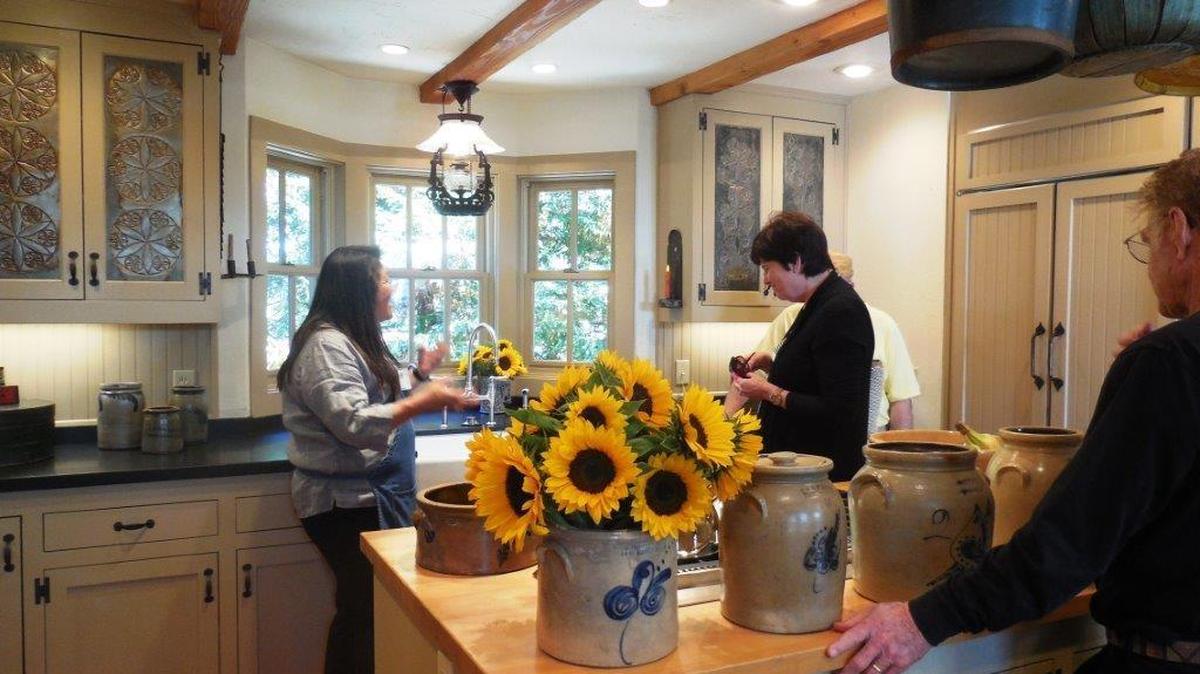 One of the kitchens on this year’s tour.